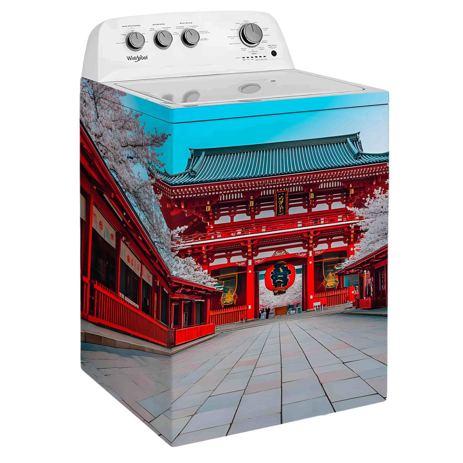 Wrapping Japanese Temple