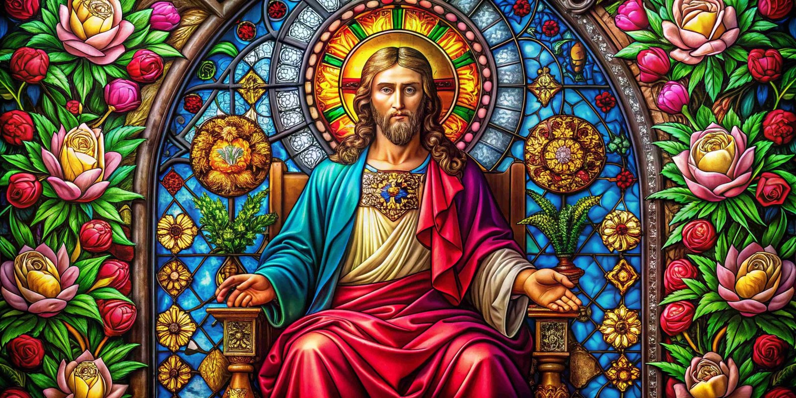 Wrapping Jesús en el Trono - Imagen 2