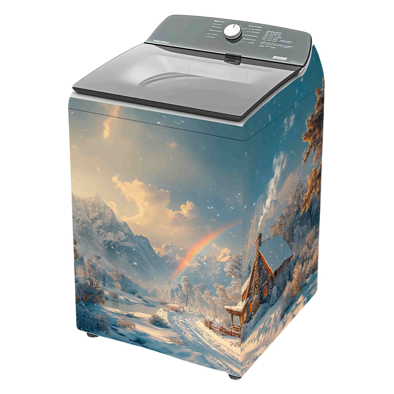 Wrapping Snowy Village