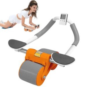 Rueda Abdominal Rebote Automático con Temporizador