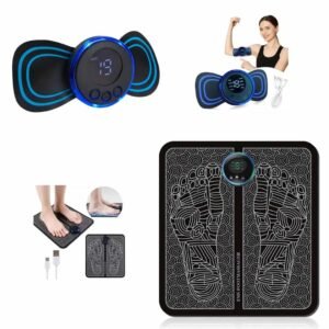 Combo Tapete Masajeador Pies + Masajeador Mariposa